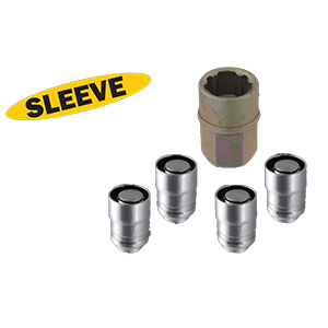 SLEEVE ACORN LOCKING NUTS