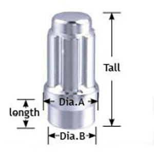 SPLINE ACORN ET-6 SPLINE