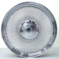 Chrome aluminum wheel